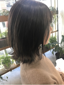 伸ばしかけも可愛いミディアムに！_20200107_1