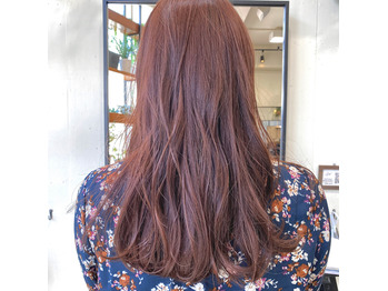 初カラー  ピンクベージュ ♪_20200424_1