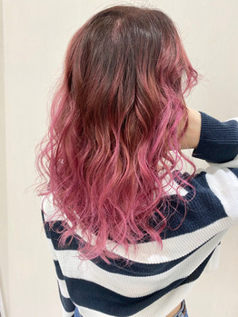 i054614999_349-262-3 フラミンゴピンクバレイヤージュ_20210110_2