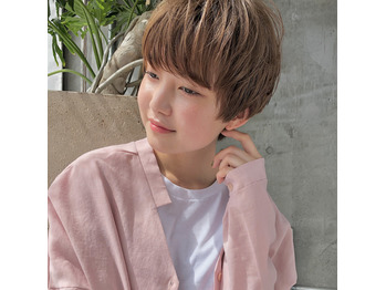 マッシュショートとベージュカラー_20200317_1