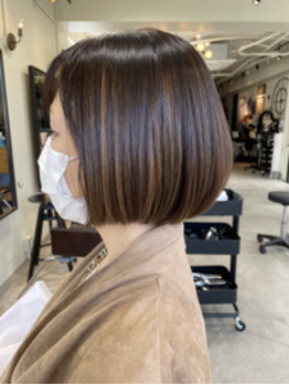 白髪染めとハイライトのバランス！_20210330_1
