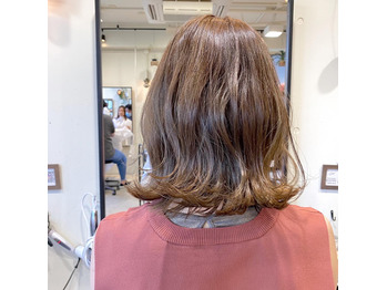 外ハネボブ ミルキーグレージュ_20200914_1