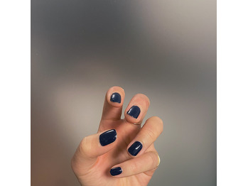 セルフネイビーネイル！_20200520_1