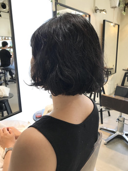 自然乾燥でも可愛い！らくちんボブパーマ_20200807_2