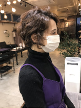 ショートのくるくるパーマが可愛い！_20201217_1