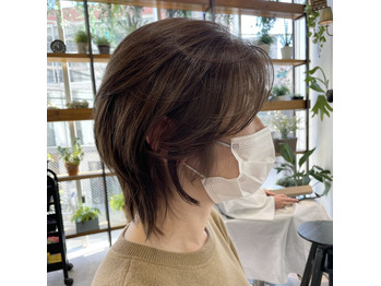 透明感イルミナカラーと長めの大人ショート！_20210205_2