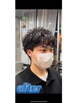 爽やかメンズショートパーマ_20220420_2