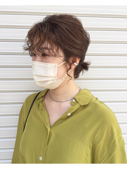 前髪、後れ毛パーマ _20210429_2