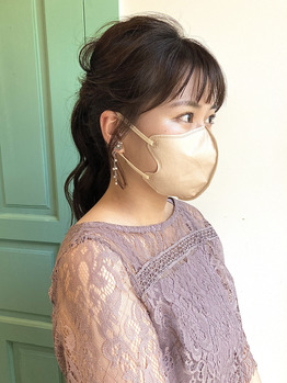 i074038921_349-262 お呼ばれポニテアレンジ☆_20220606_1