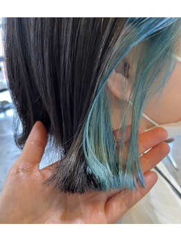 華やか！ブリーチオンカラー_20220516_1