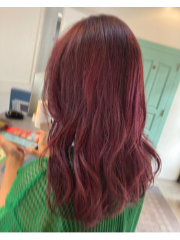 可愛い赤ピンクカラー^_^_20220723_1