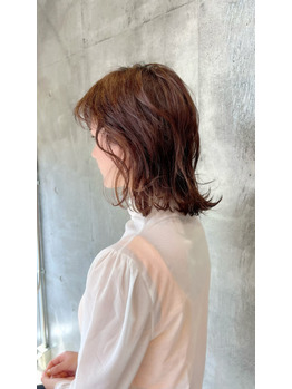 外ハネがキュート☆ニュアンスパーマ_20220913_2