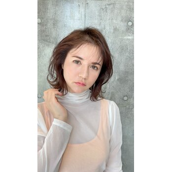 外ハネがキュート☆ニュアンスパーマ_20220913_1