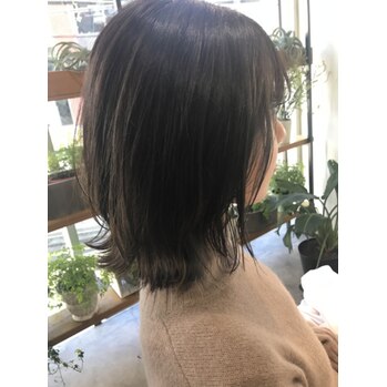 伸ばしかけも可愛いミディアムに！_20200107_1