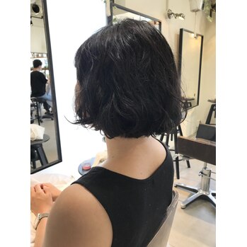 自然乾燥でも可愛い！らくちんボブパーマ_20200807_2