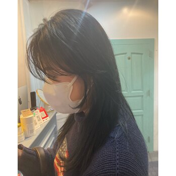 i082631708 グリーンブラックとレイヤーカット◎_20230117_1