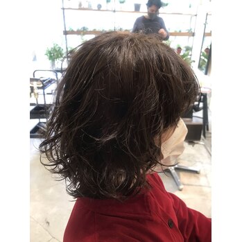 ヘアドネーション後のイメチェン_20201124_3