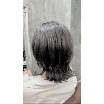 ダークグレー×ウルフヘア_20220826_1