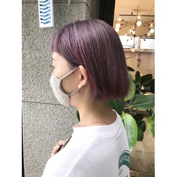 i050787082 ケアブリーチで優しくピンクラベンダー!_20200923_1