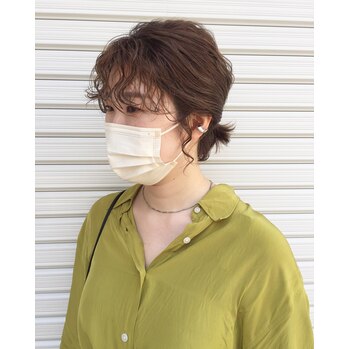 前髪、後れ毛パーマ _20210429_2