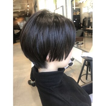 簡単にスタイリングショートボブ_20201031_1