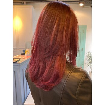 赤髪レイヤースタイル^ ^_20220324_1