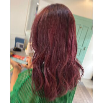 可愛い赤ピンクカラー^_^_20220723_1