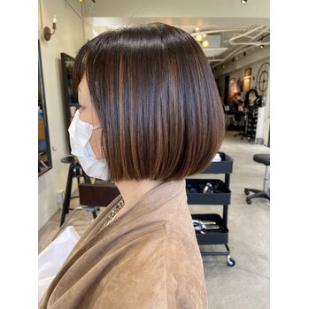 白髪染めとハイライトのバランス！_20210330_1
