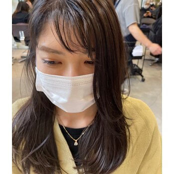 2way前髪のレイヤーミディアム_20210427_2