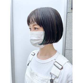 i075144327 夏色のイヤリングカラー(インナーカラー)♪_20220703_1