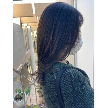 暗髪　艶髪　レイヤーカット^ ^_20211208_1