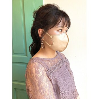 i074038921 お呼ばれポニテアレンジ☆_20220606_1